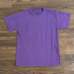Men’s Purple Thick Cotton Crewneck T-Shirt | NWOT